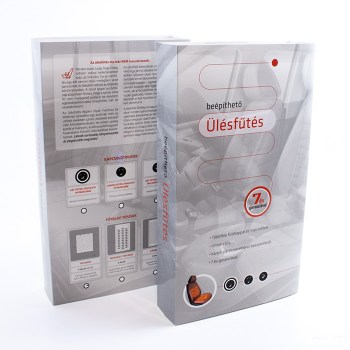 KIYO teflonszálas beépíthető ülésfűtés 1 ülésre 2 fokozatú nagy nyomógombbal